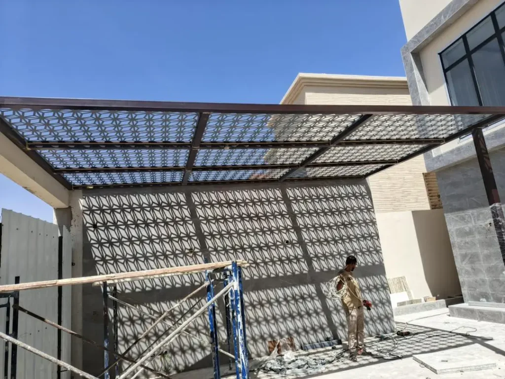 تركيب مظلات حديد في الرياض